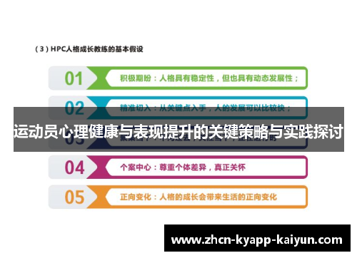 运动员心理健康与表现提升的关键策略与实践探讨